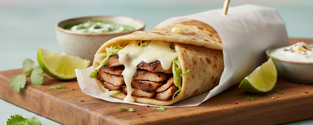 Grilled Cheesy Shawarma